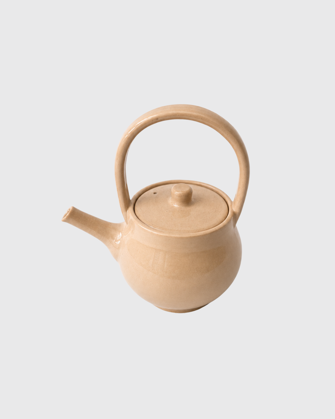 CREAM TEAPOT ARC HANDLE
