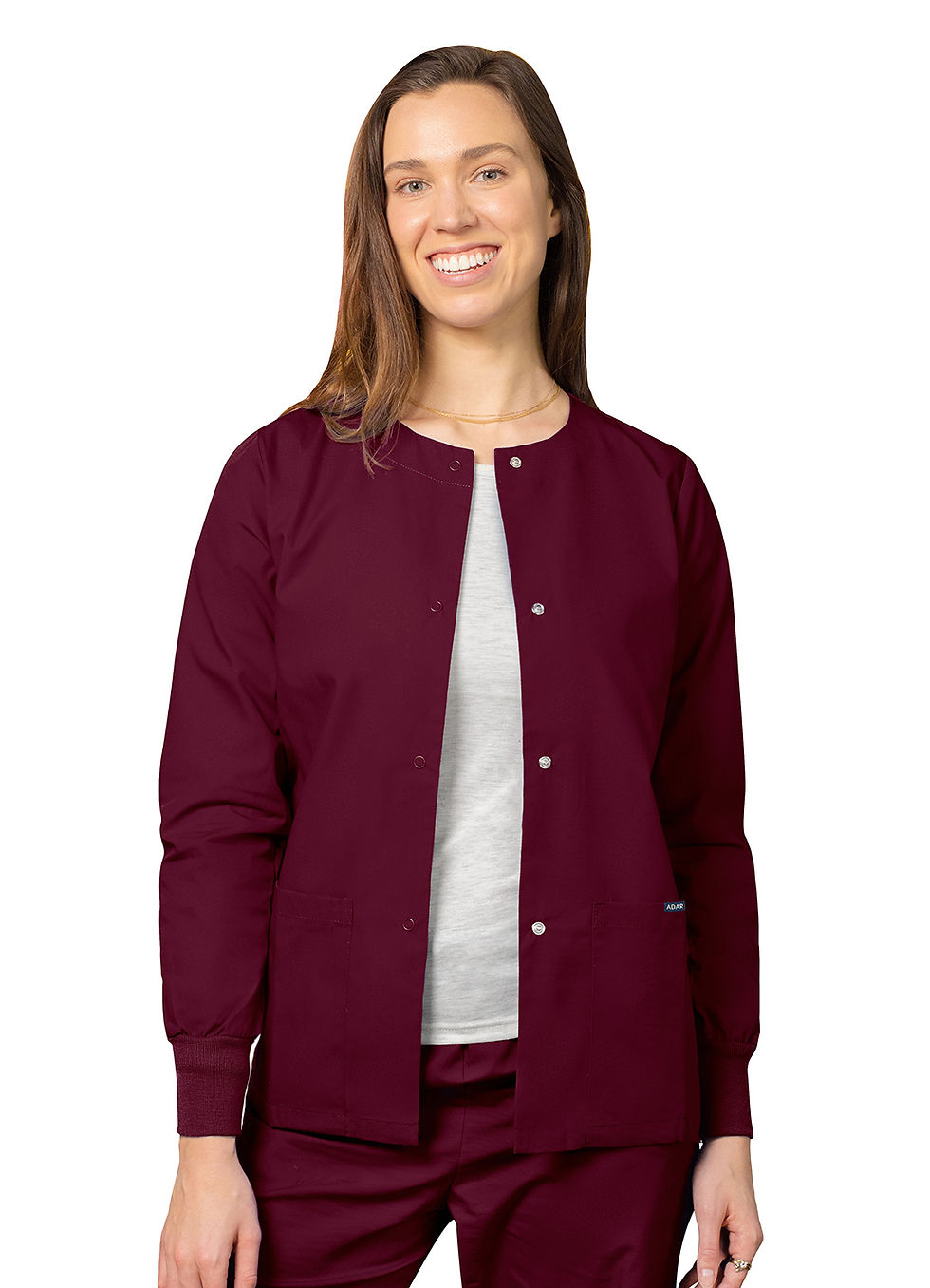 Thumbnail: Warm-Up Jacket Universal by Adar-Burgundy