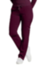FIT Cargo Pants- Burgundy