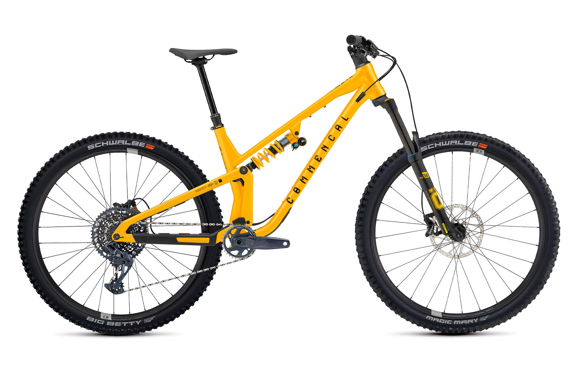 COMMENCAL META V5 OHLINS EDITION YELLOW
