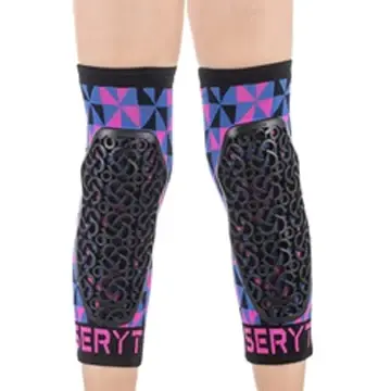 Thumbnail: SERYT Youth Knee Pads Arlecchino Pink-Blue