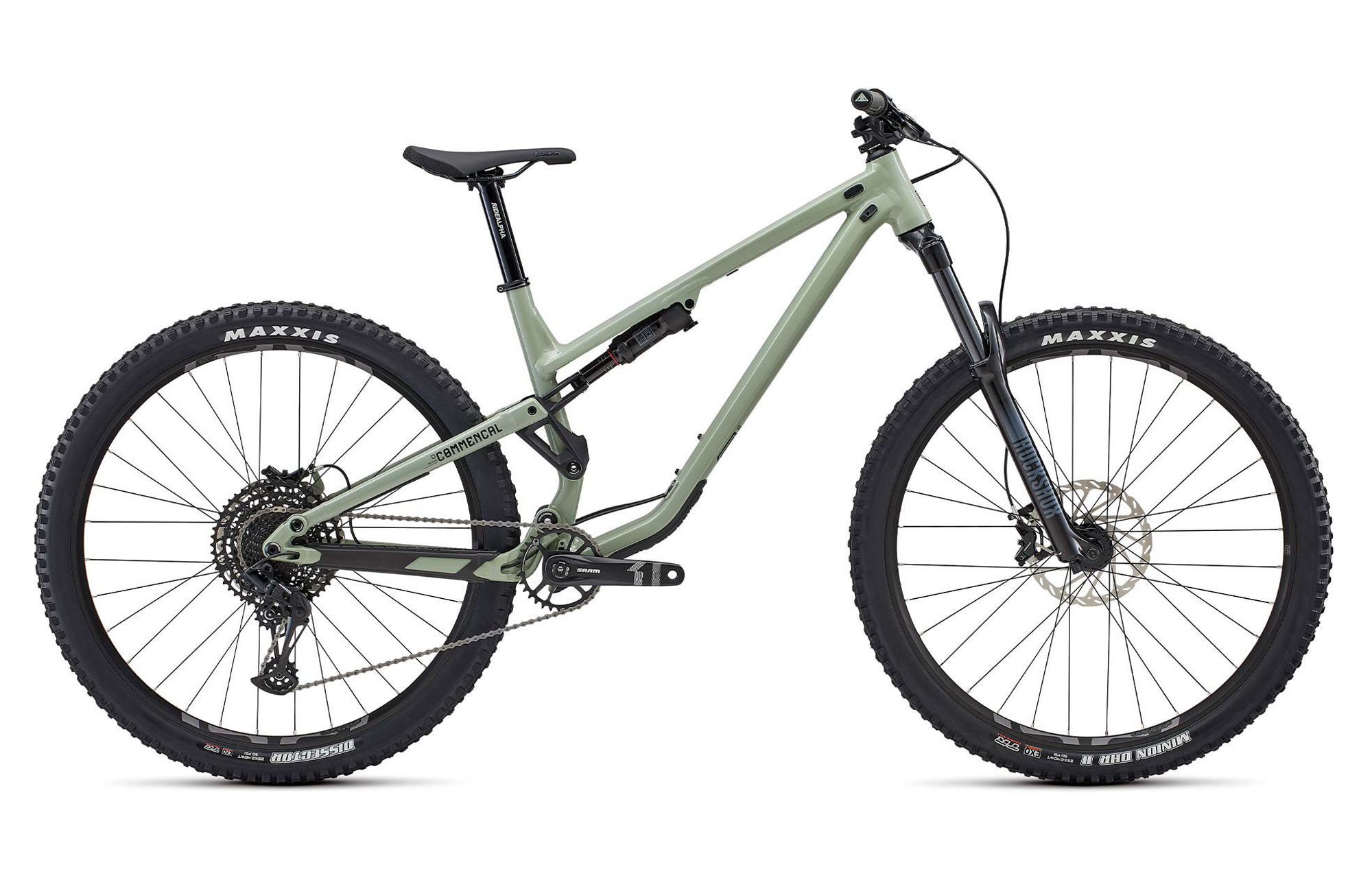 COMMENCAL META TR V4 ORIGIN HERITAGE GREEN