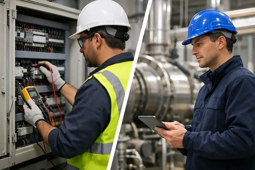 Electrical Commissioning vs Startup