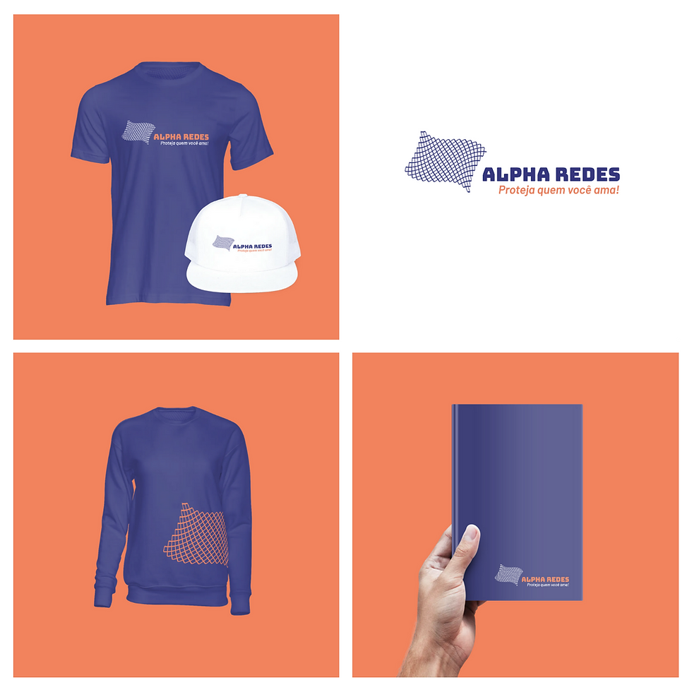 Identidade Visual - Alpha Redes