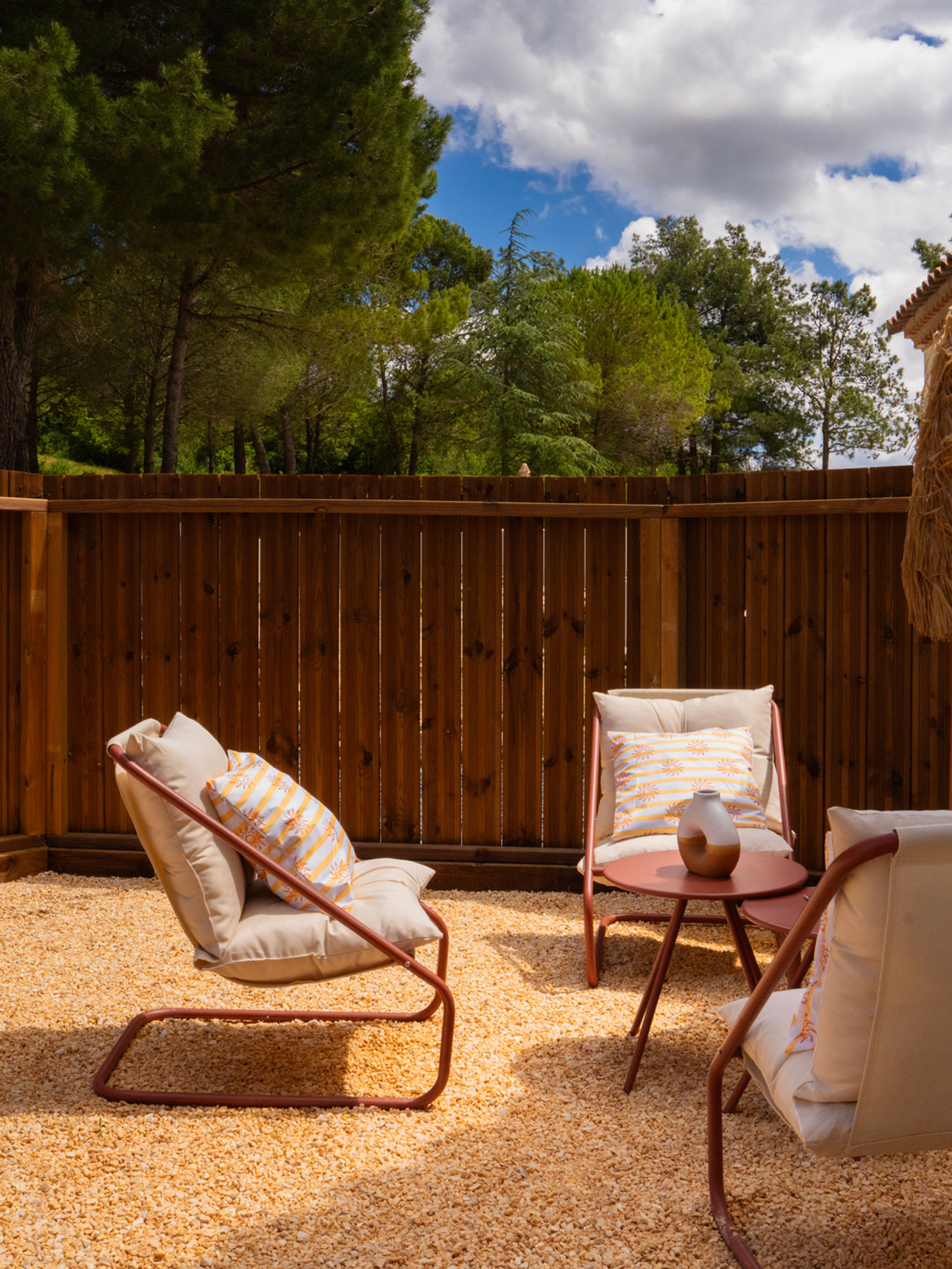 suite avec terrasse privative situé au boutique hôtel de Carcassonne Horizon