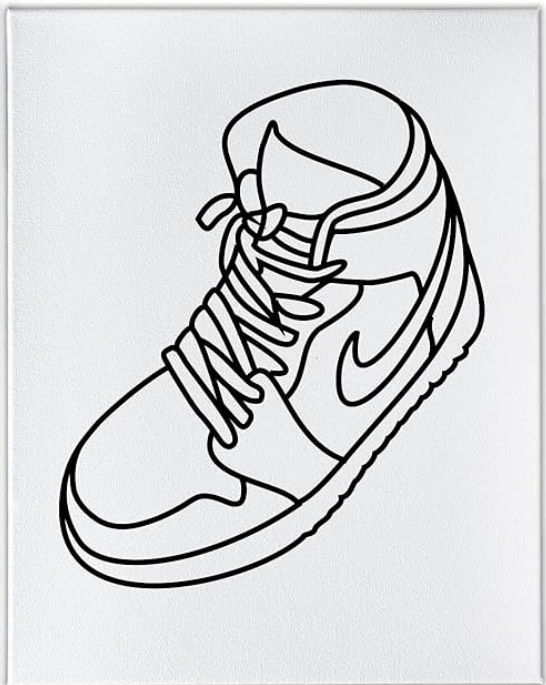 Thumbnail: Pre-Sketched Canvas Paint kit