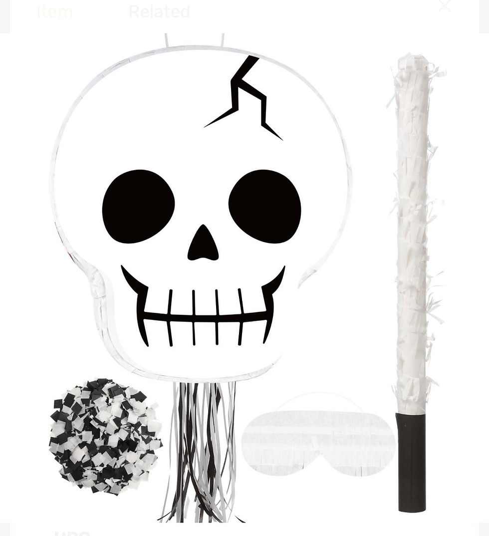 Skelton Head Pinata