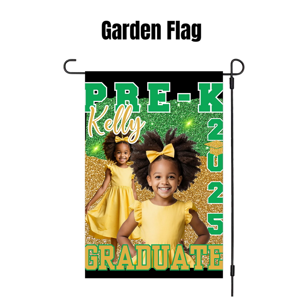 Thumbnail: Graduation Garden Flag 