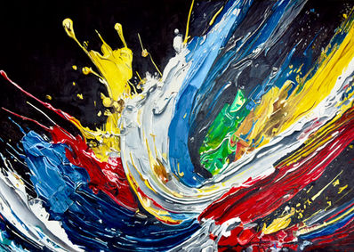 Movement  100 x 140 cm oil on pure linen 2025
 ©Rik Beemsterboer