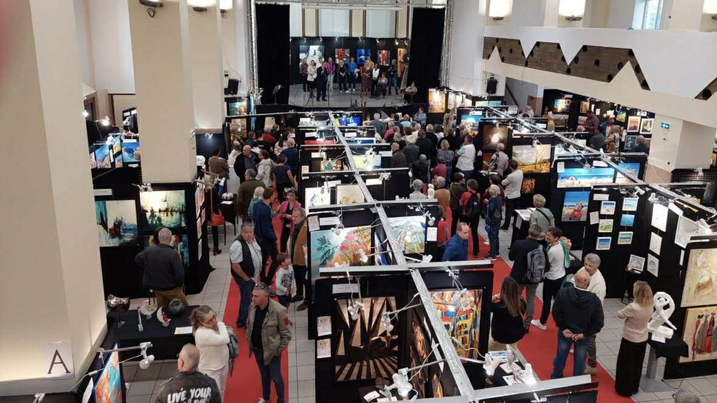 Clarisse Fournier, artiste peintre, Isère. Exposition Vinay Octobre 2025