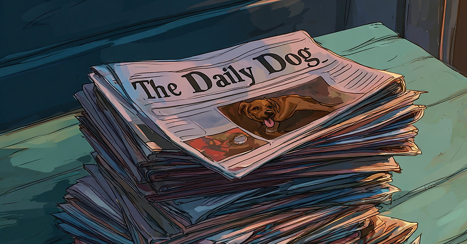 zoek_stacks_of_newspapers_sitting_on_a_light_green_table_with_d5e94cef-d522-486e-a0bf-538b