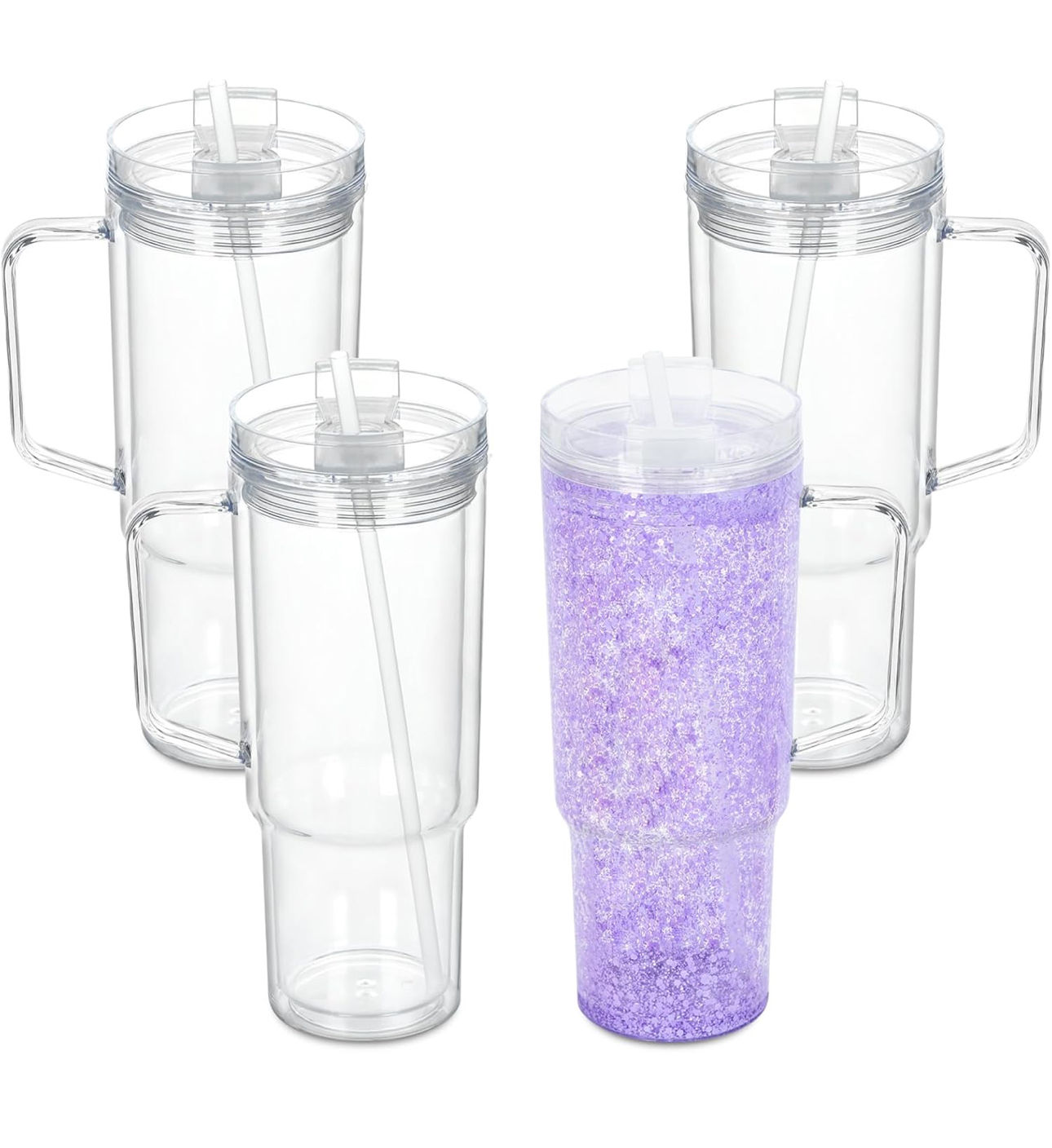 40oz Snowglobe Tumbler