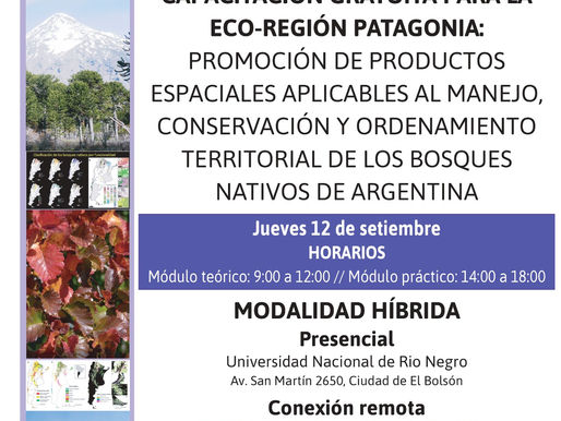 El IRNAD brindará un Taller Técnico Práctico y Capacitación gratuitos el 12 de septiembre en El Bolsón