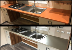 Relooking du plan de travail cuisine