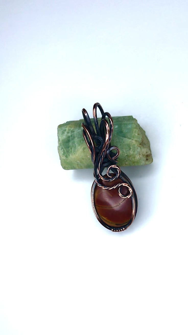 Miniatură: Pendentif Jaspe Noreena 6.5 ct