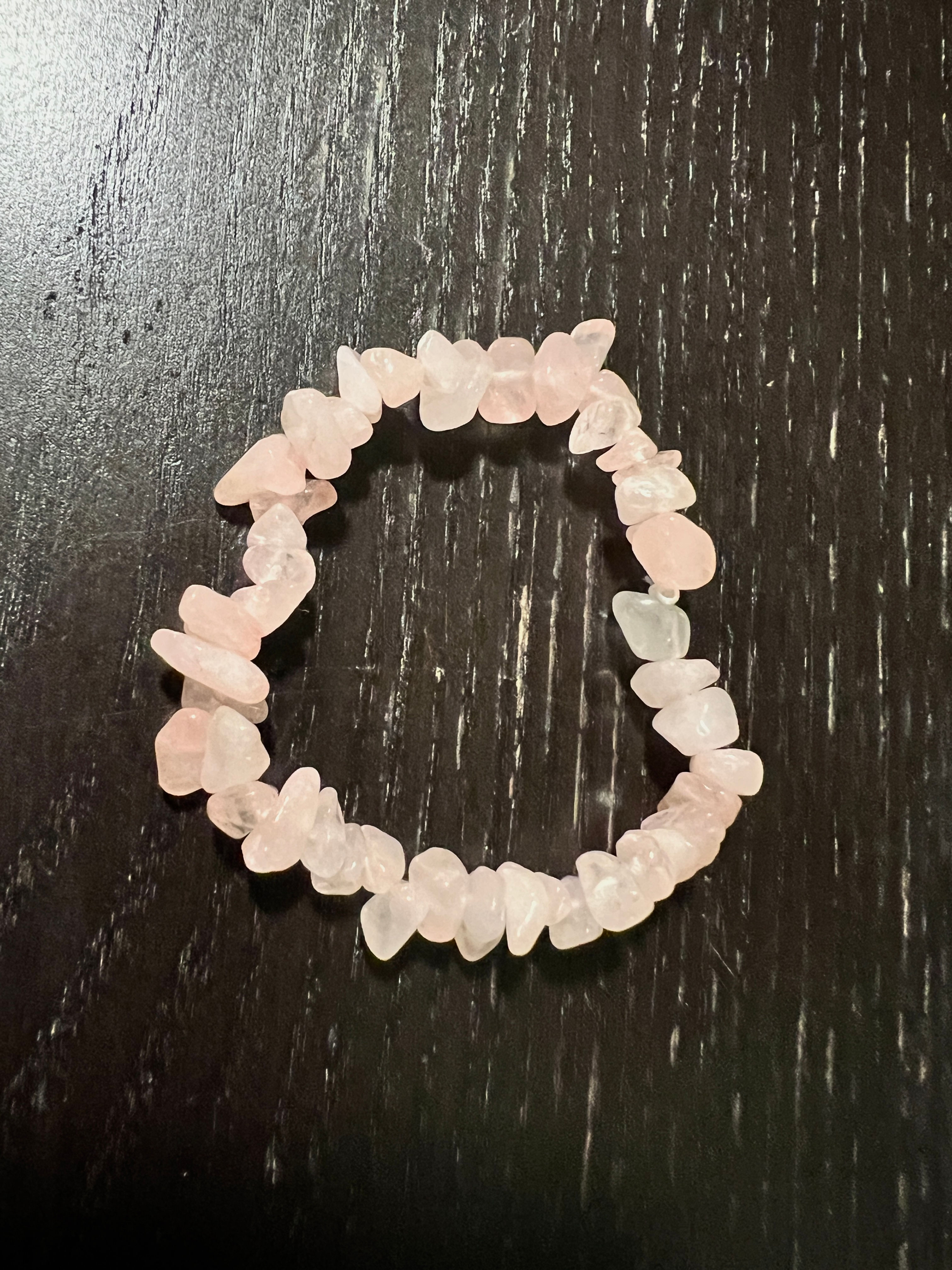 Bracelet en Quartz Rose