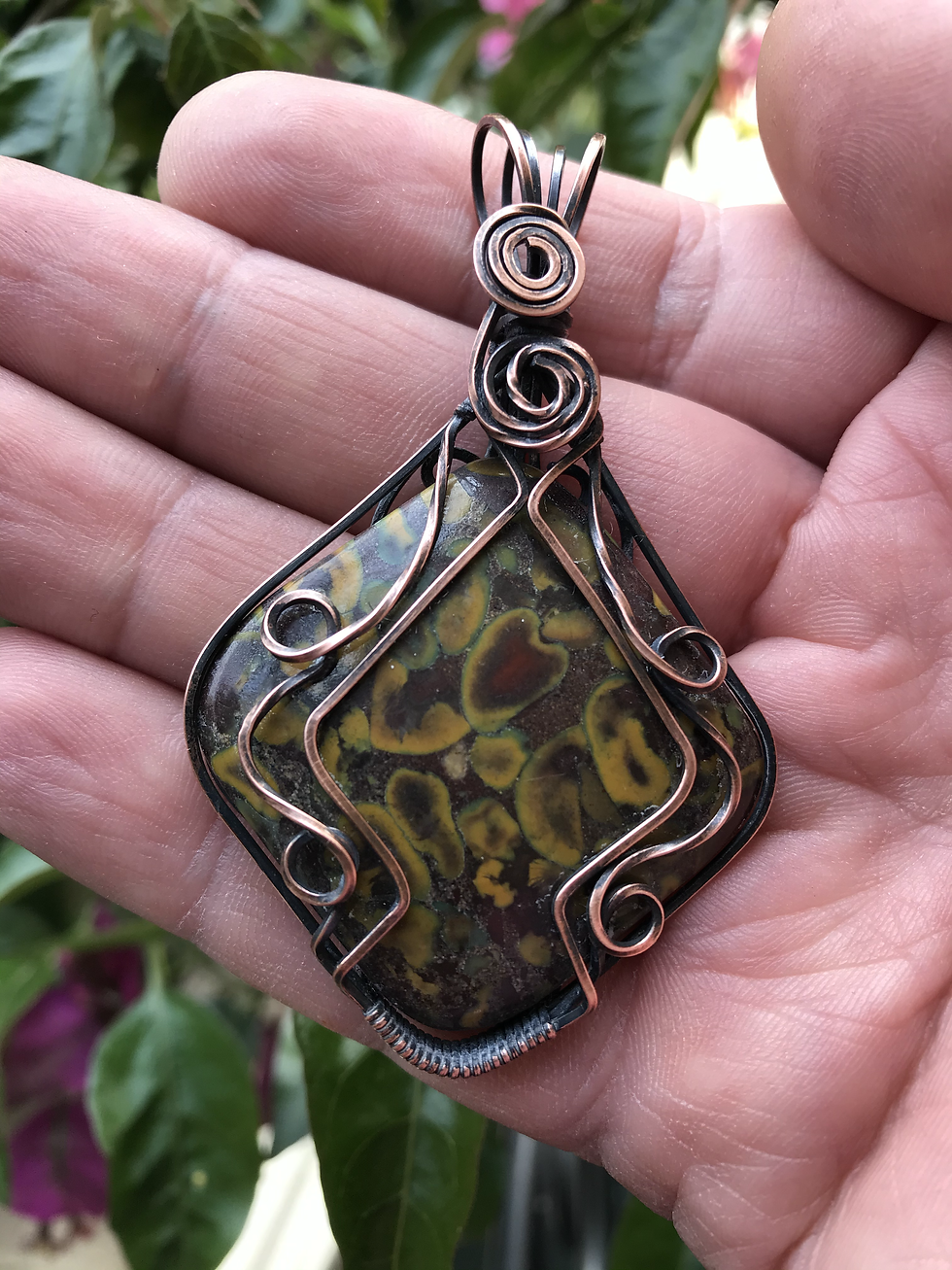 Miniatură: Pendentif Jaspe 67 ct