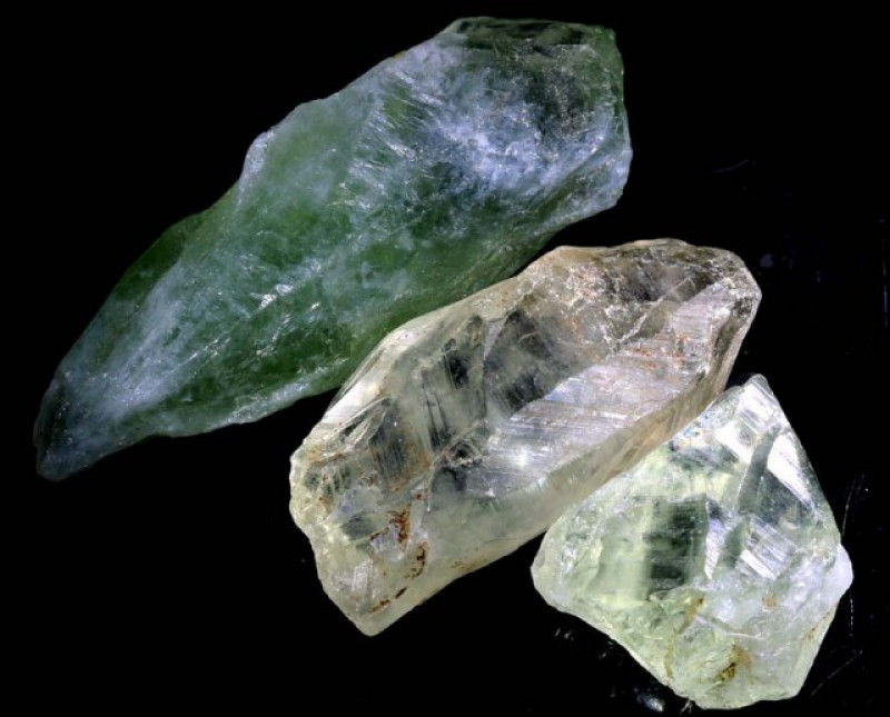 Prasiolites mineraux
