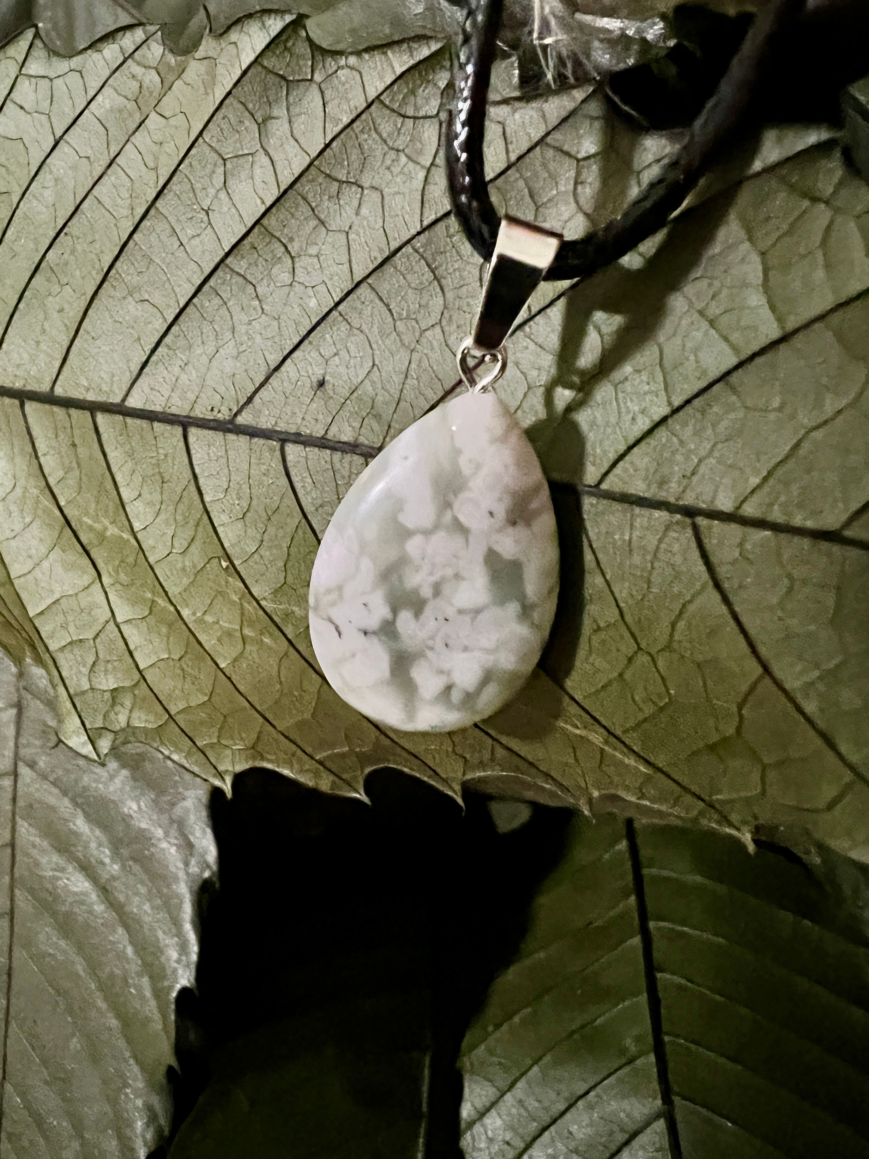 Pendentif Agate Mousse 20,5 ct