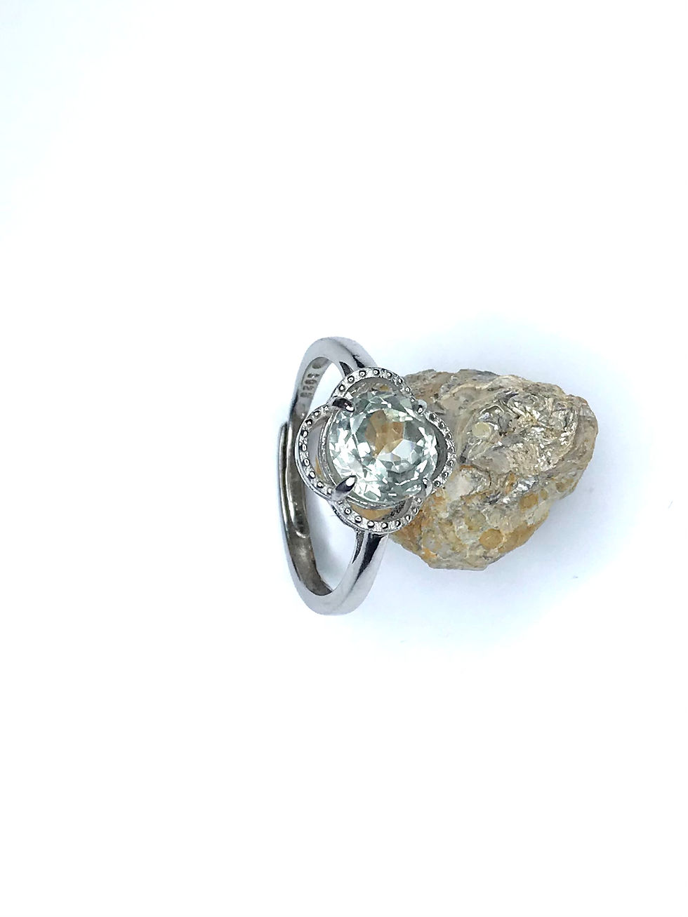 Bague en argent Sillimanite