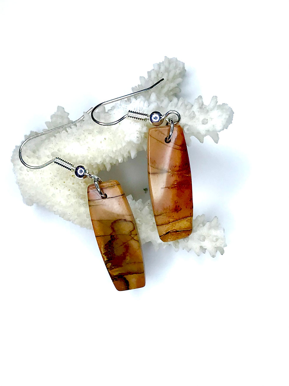 Boucles d'oreille Jaspe Noreena 6.5 ct