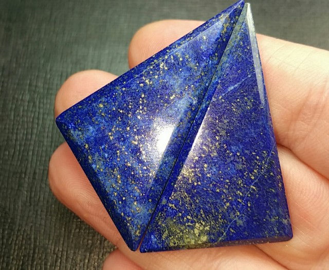 Lapis-Lazuli a facettes