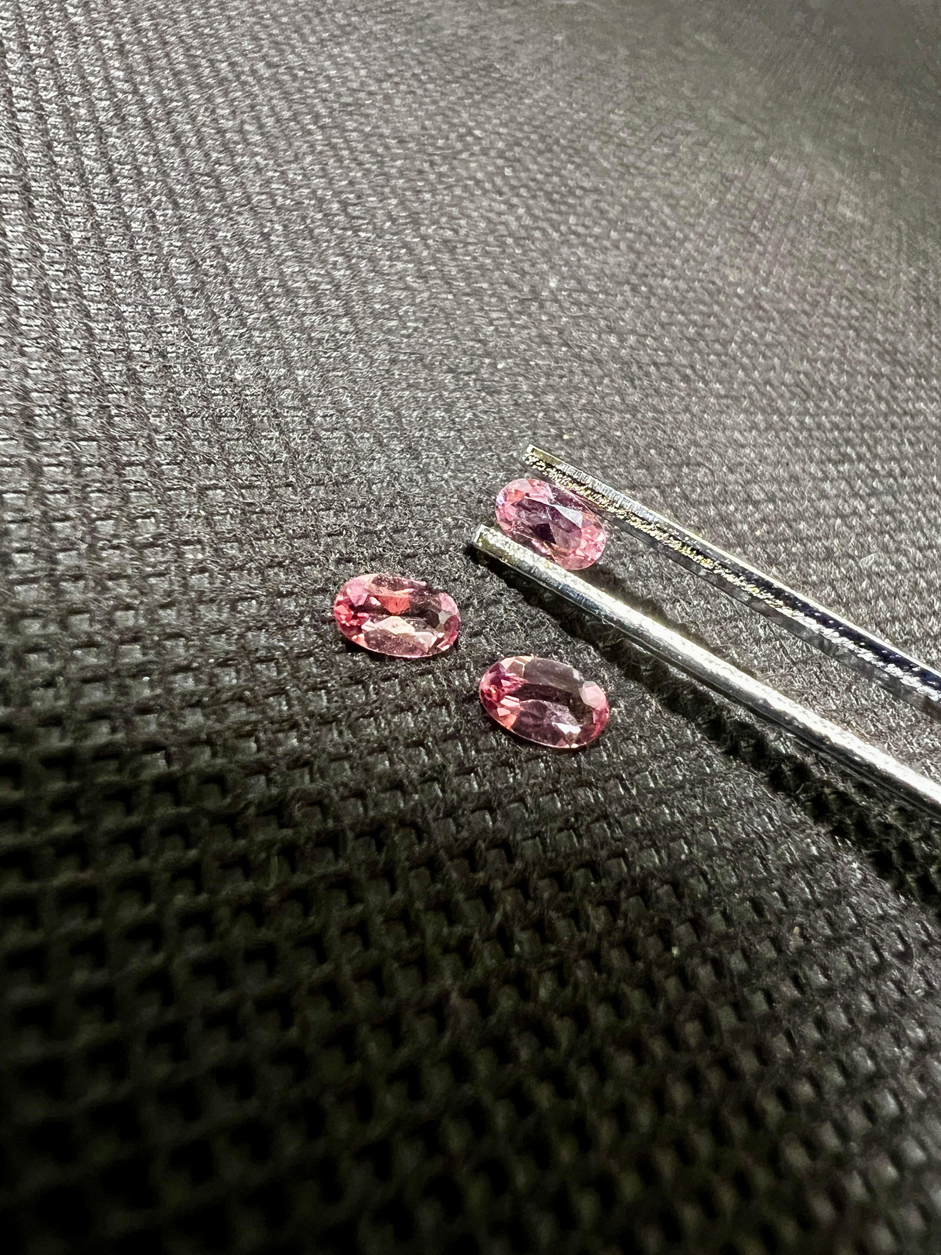 Tourmalines roses 0,23 ct