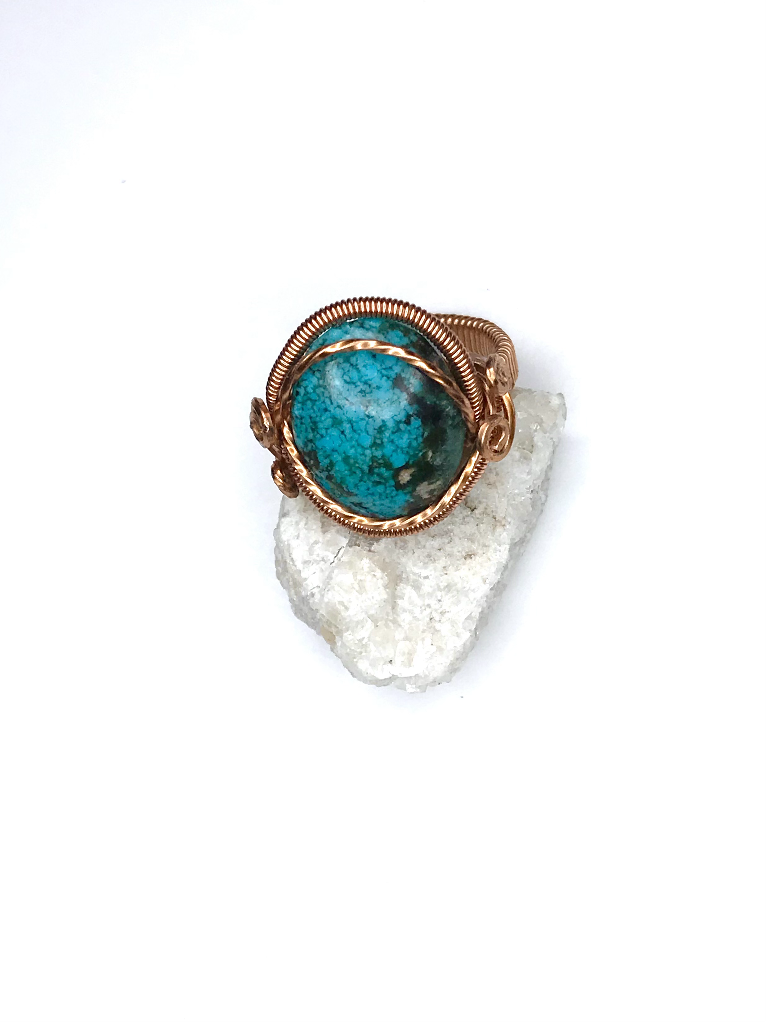Bague Turquoise 7 ct