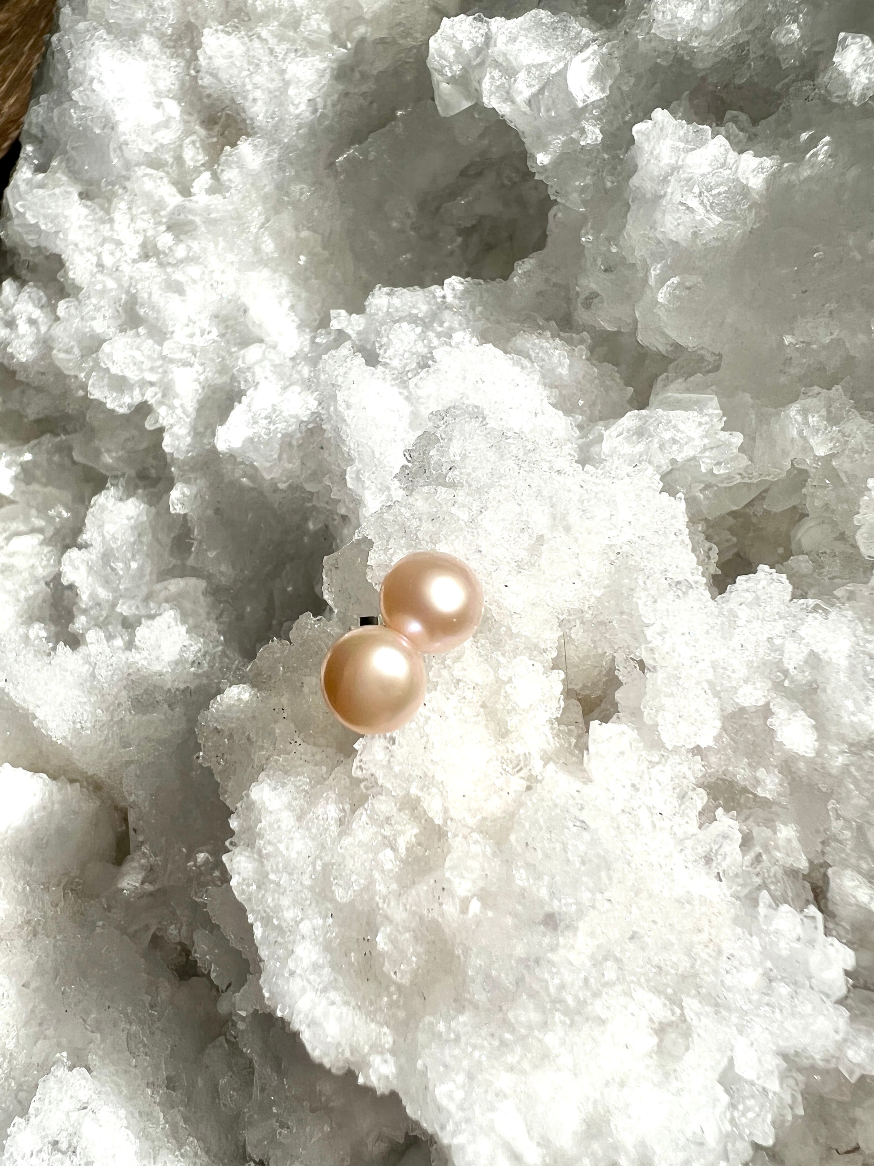 Cercei cu Perle „crem”.