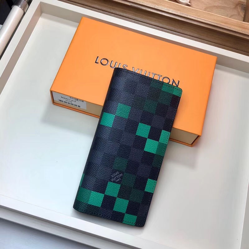 LV GRAPHITE DAMIER LONG WALLET