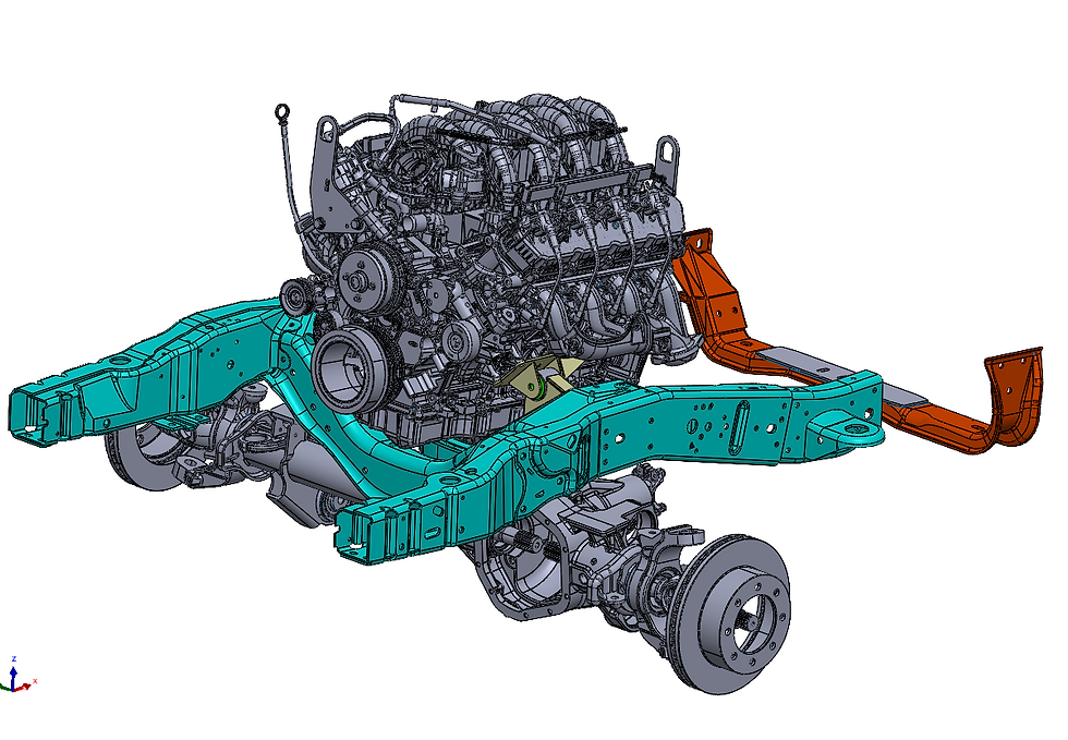 Thumbnail: 7.3 Godzilla 99-07 Super Duty Motor Mounts