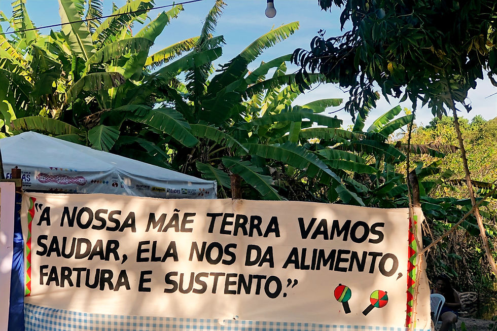 A NOSSA MÃE TERRA VAMOS SAUDAR