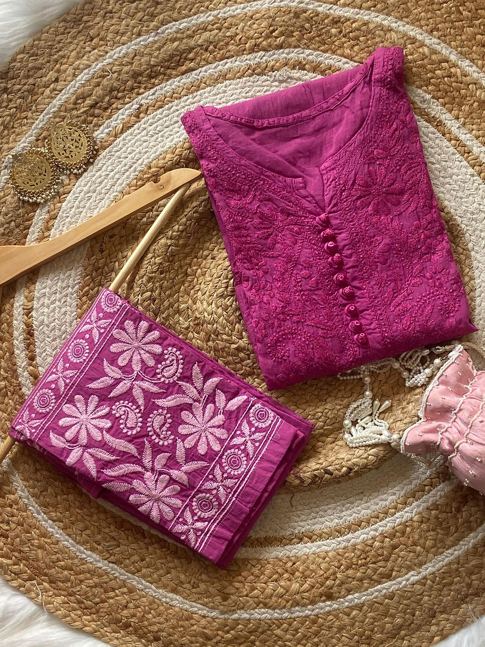 Thumbnail: Lucknow Chikankari Kurti Sets