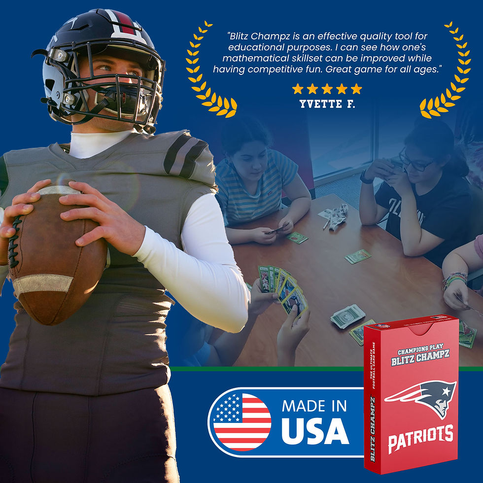 Thumbnail: New England Patriots Blitz Champz Card Game