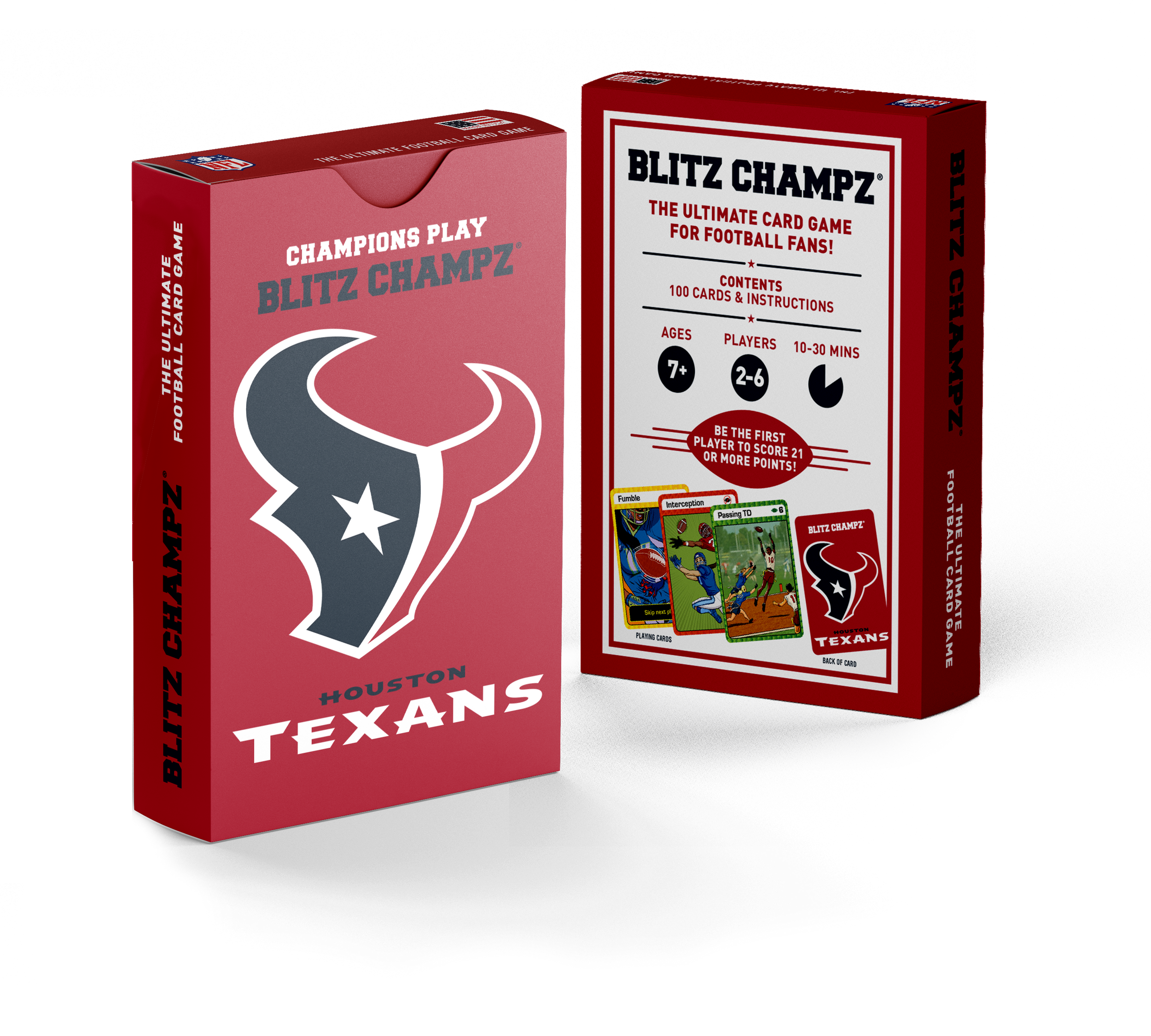 Houston Texans Card Game | Blitz Champz