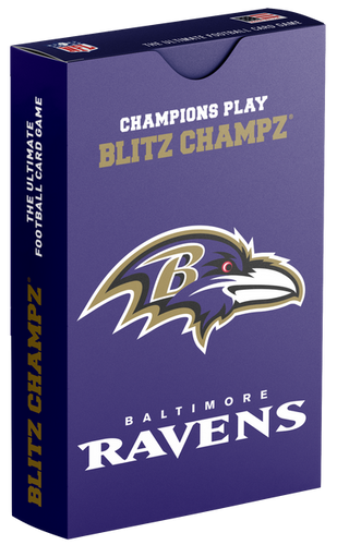 Baltimore Ravens Card Game | Blitz Champz