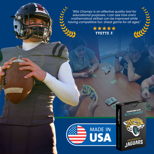 Jacksonville Jaguars Card Game | Blitz Champz