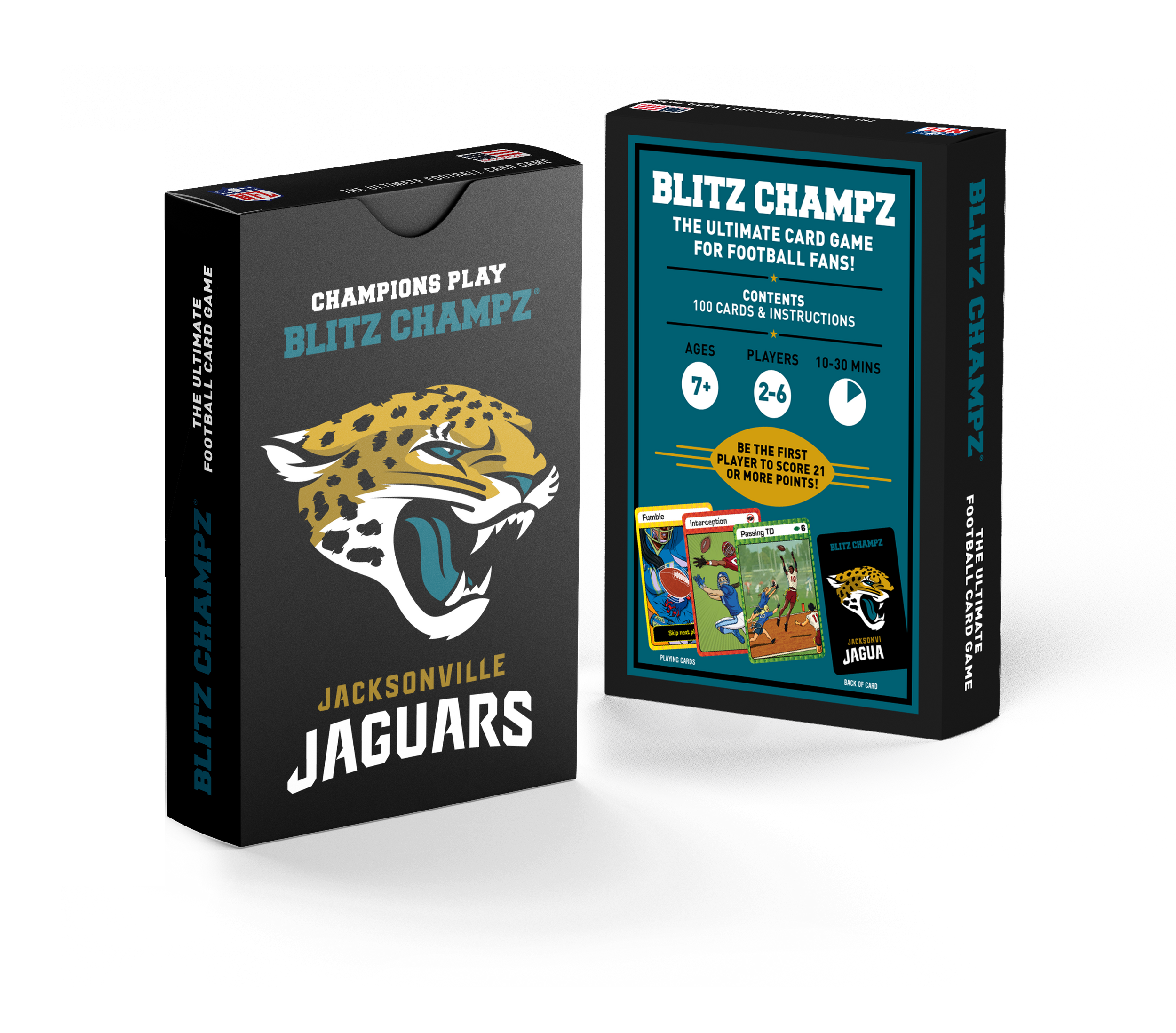 Jacksonville Jaguars Card Game | Blitz Champz