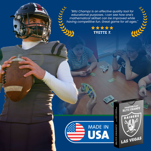 Las Vegas Raiders Card Game | Blitz Champz