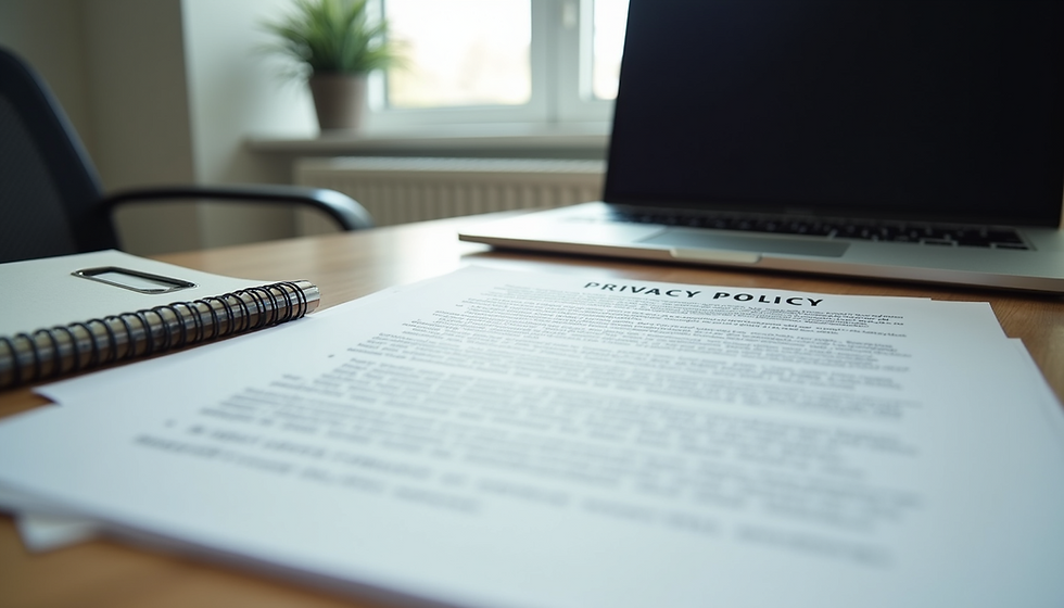 NDIS privacy standards template and compliance documentation for disability service providers