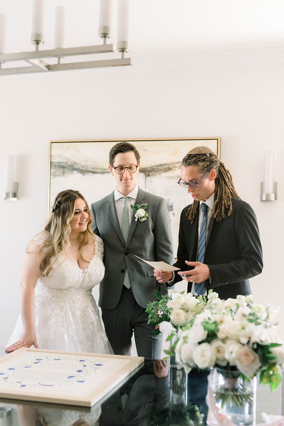 Thumbnail: Forget-Me-Not Ketubah