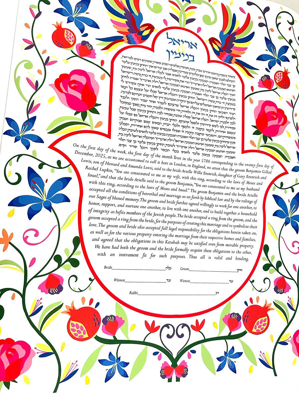 Thumbnail: Otomi Garden Ketubah
