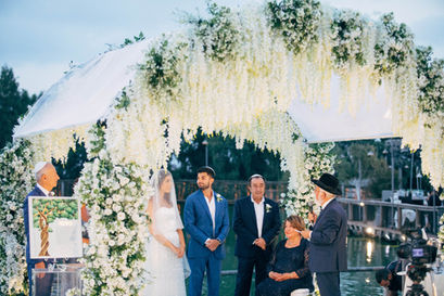 Elm tree watercolor ketubah