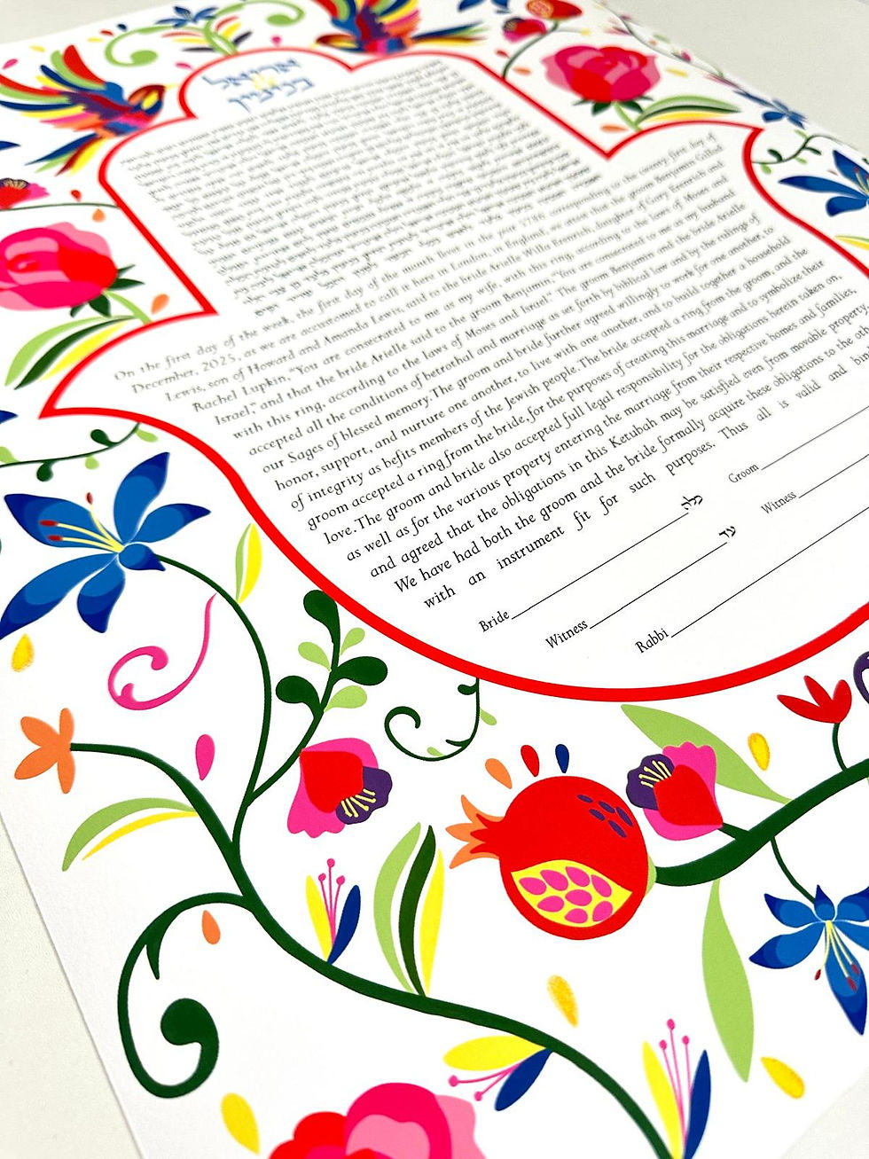 Thumbnail: Otomi Garden Ketubah