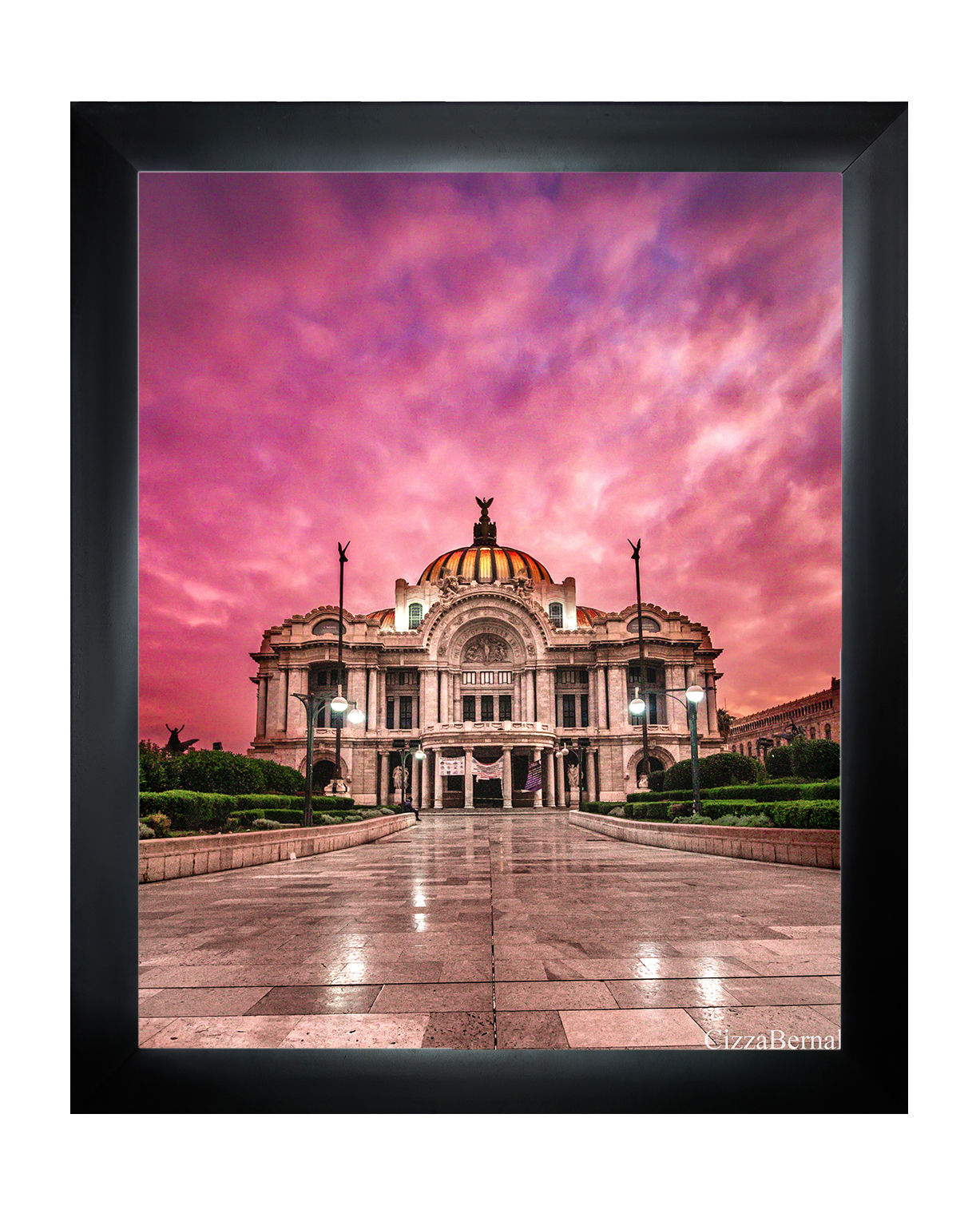 Marco Negro Mate Rosa Bellas