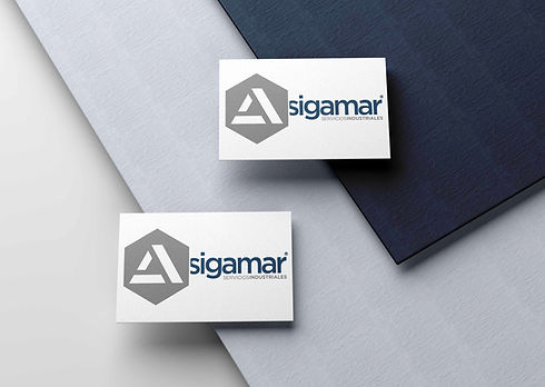 tarjeta de presentación Sigamar Servicios Industriales