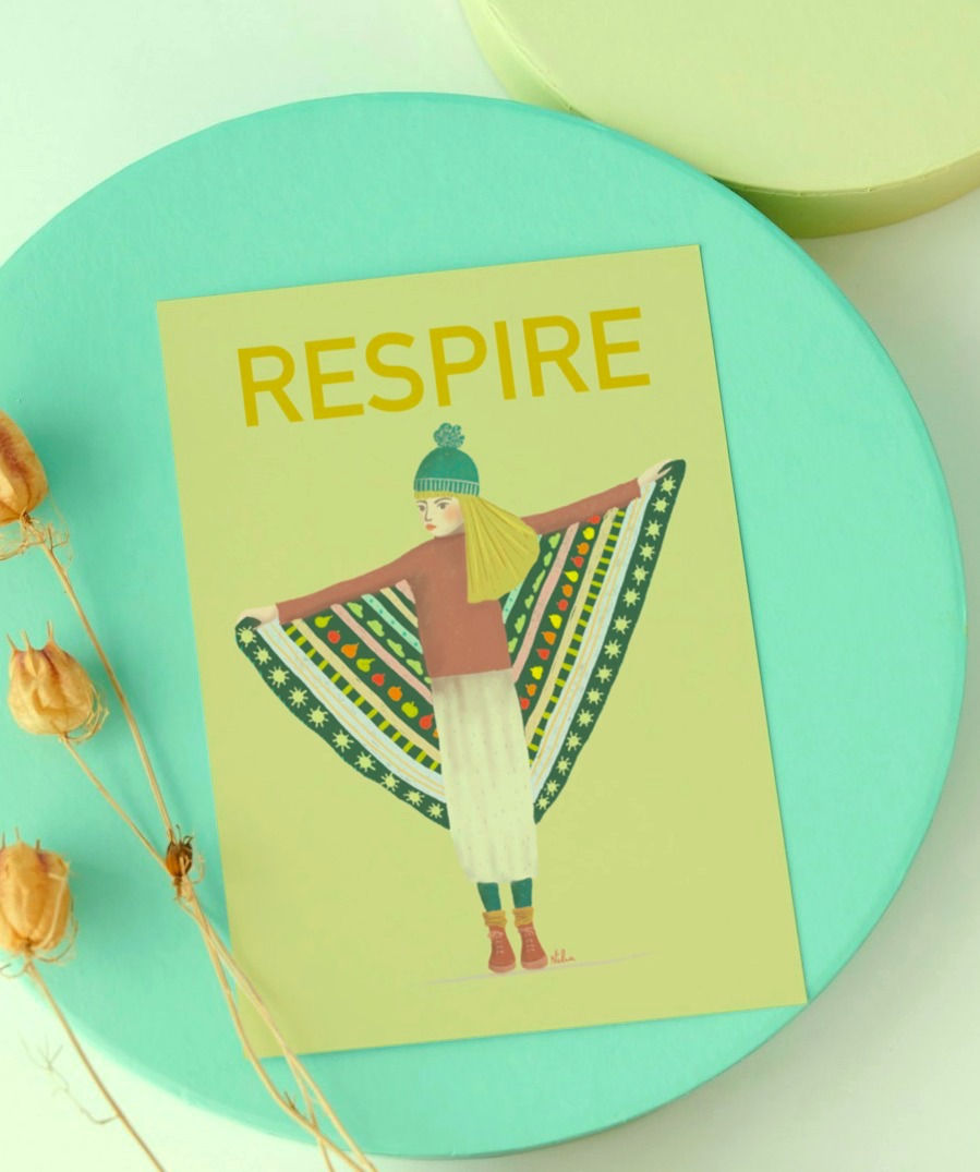 Miniature : Carte Mantra RESPIRE