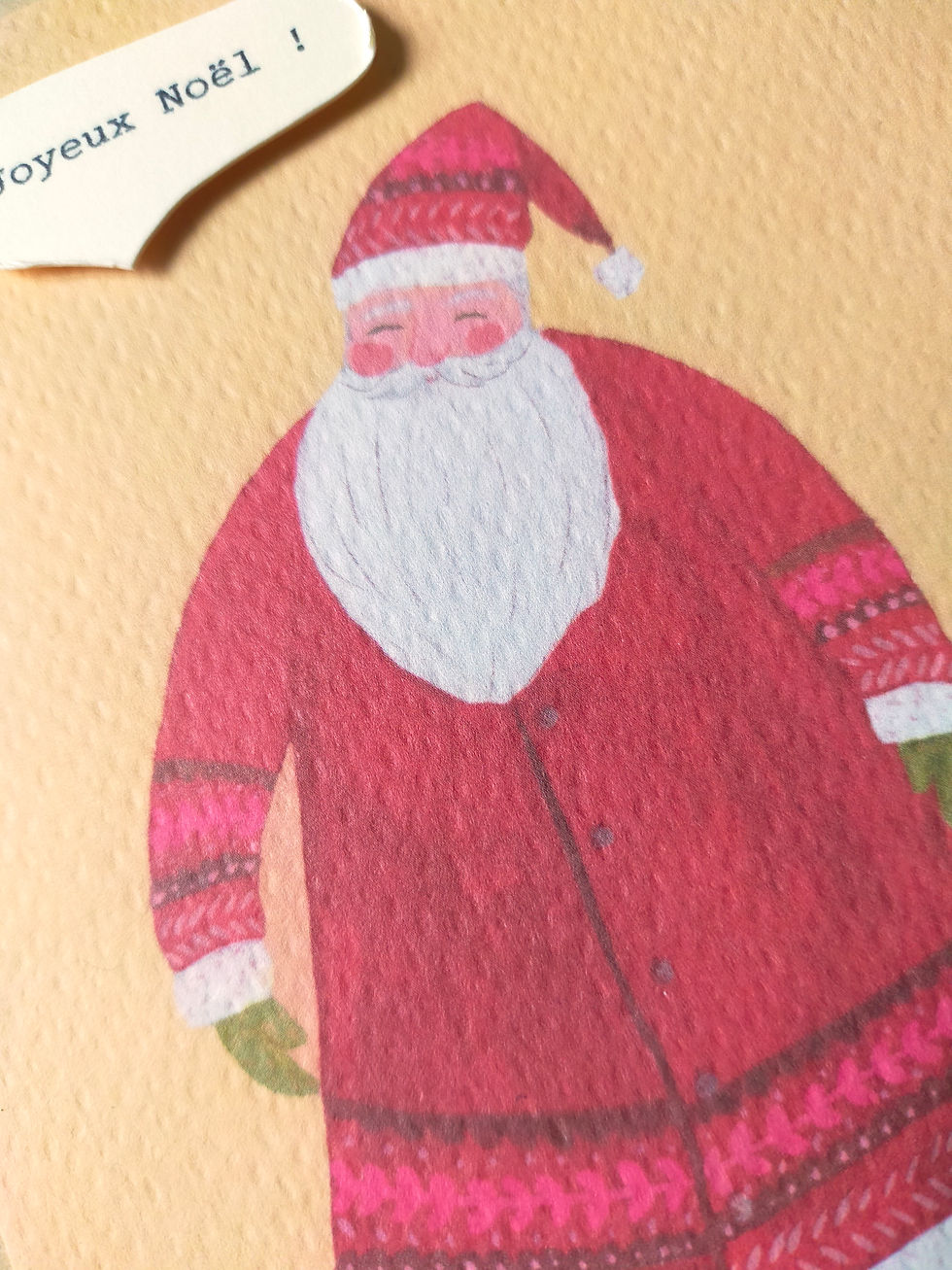 Miniature : Carte de voeu "Père Noël", pop up de Noël