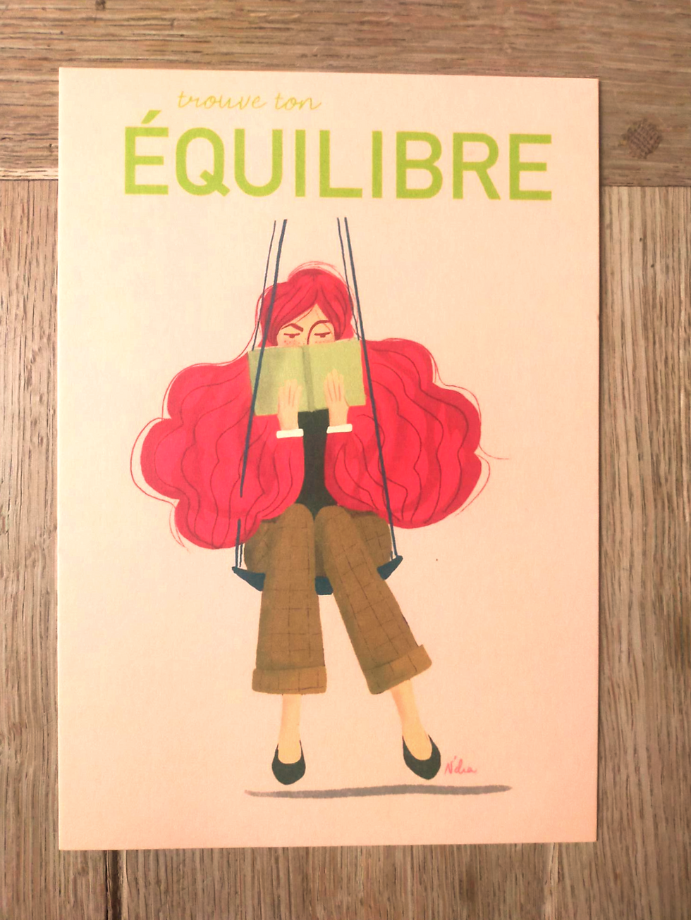 Miniature : Carte Mantra TROUVE TON EQUILIBRE