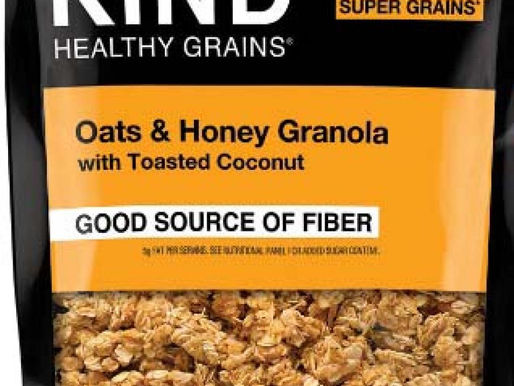 Allergy Alert: KIND Issues Voluntary Recall Due to Undeclared Sesame Seeds in Oats & Honey